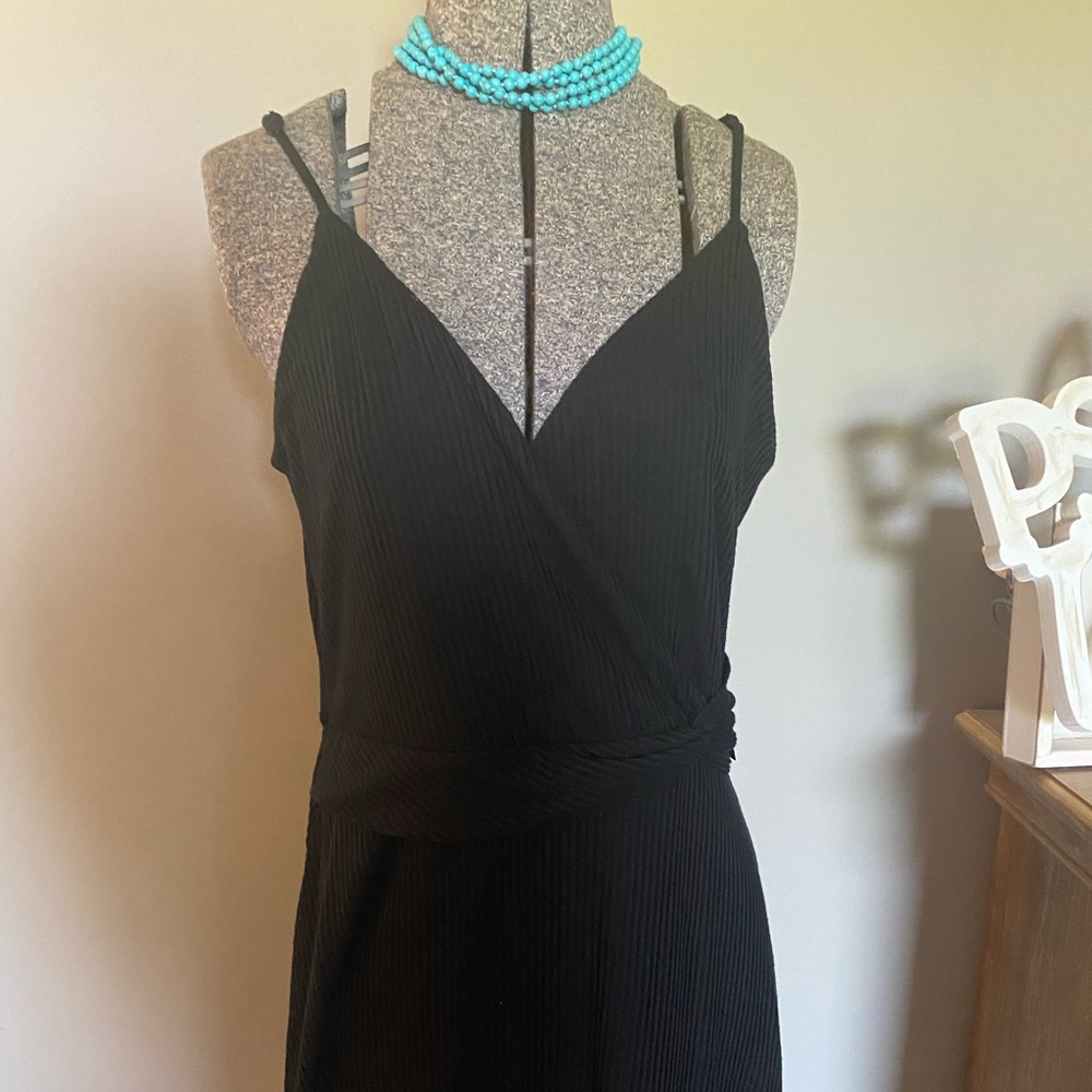 Express black cotton dress LBD